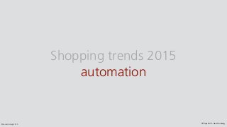 Consumer retail trends 2015