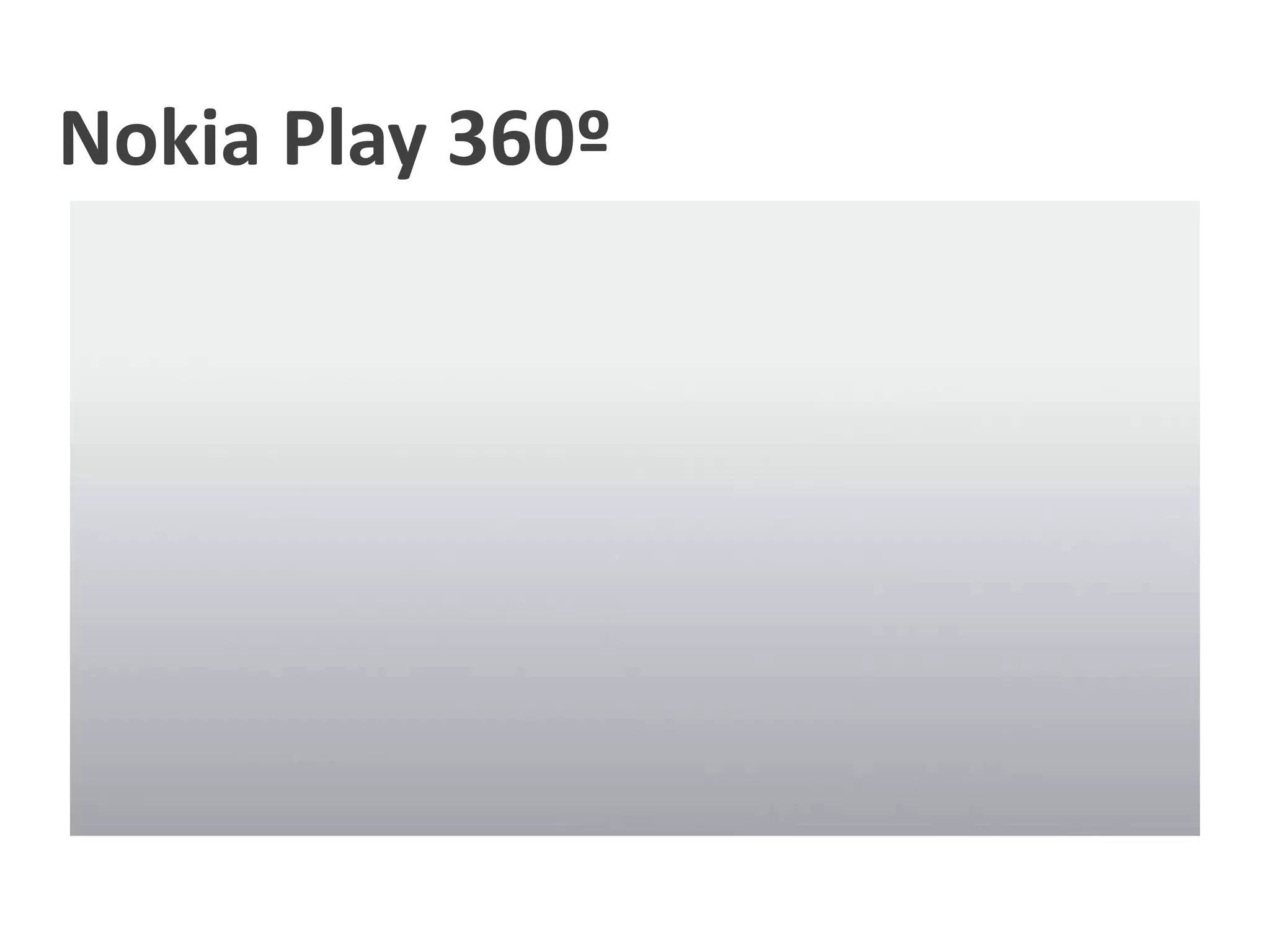 Nokia Play 360º
 