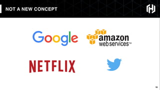 18
NOT A NEW CONCEPT
18
 