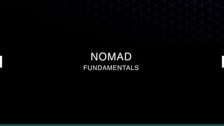 NOMAD
FUNDAMENTALS
 