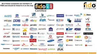 All of these companies are members of
FIDO and should be linked to it on the map.
 