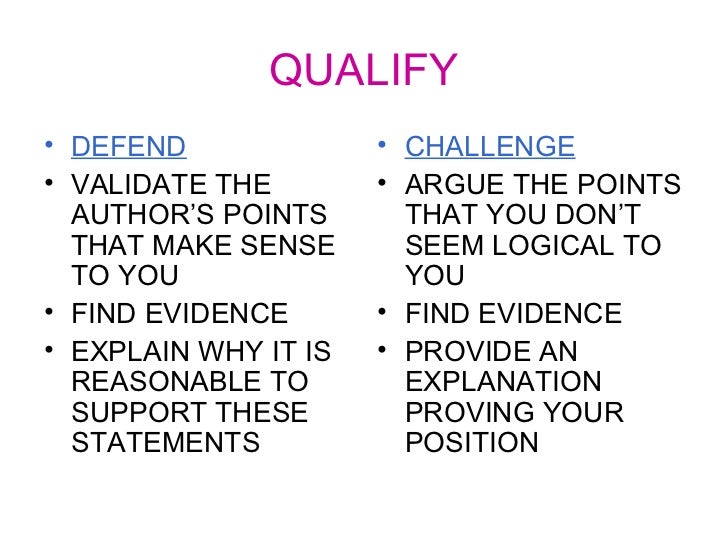 arguement essay