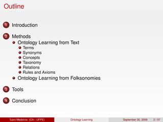 Ontology Learning