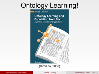 Ontology Learning