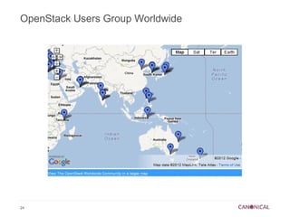 OpenStack Users Group Worldwide




24
 