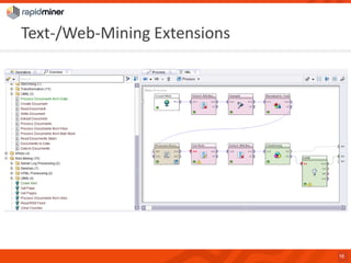 Text-/Web-Mining Extensions 
16 
 