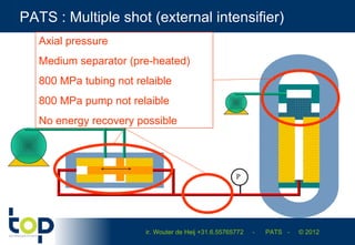 PATS : pressure assisted thermal sterilization (HPP sterilisation) | PPT