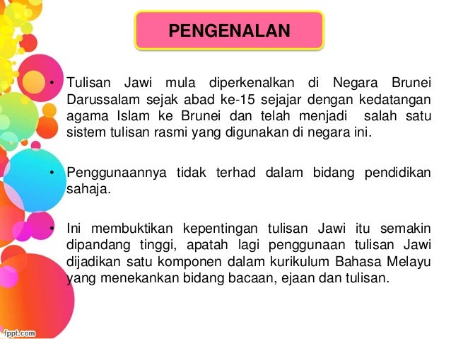 Perkataan Ejaan Nama Dalam Tulisan Jawi / Perkataan Tradisi | Jawi