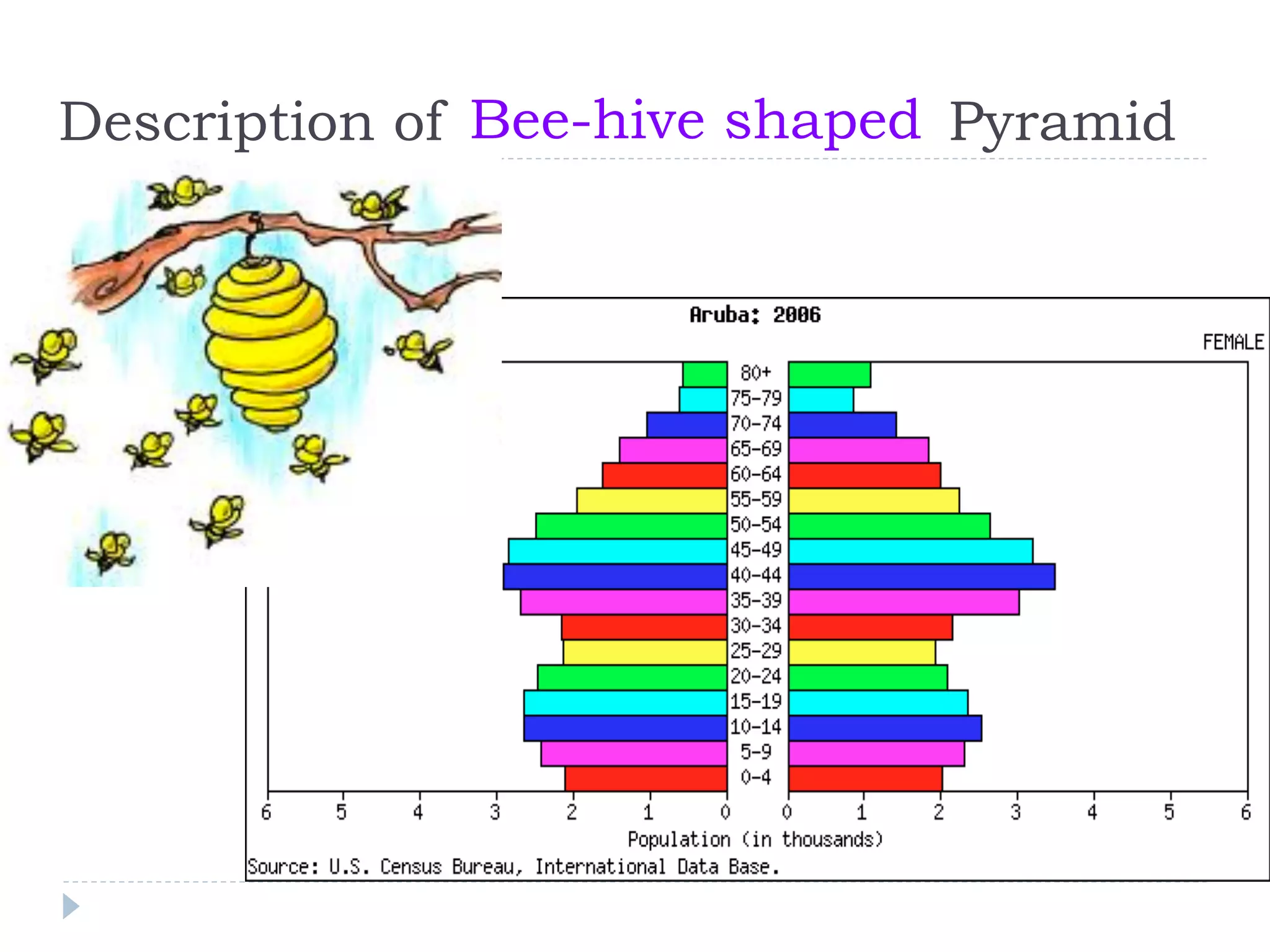 Description of PyramidBee-hive shaped
 
