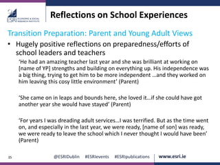SLIDES_Post School Transitions for Students with SEN | PPTX