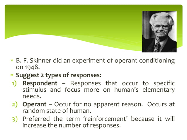WHAT IS THE BEHAVIOURISM LEARNING THEORY visual data 4