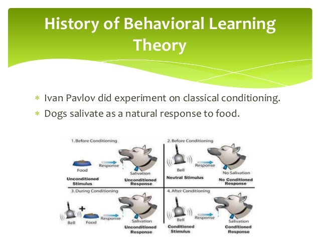 The pavlovian learning model