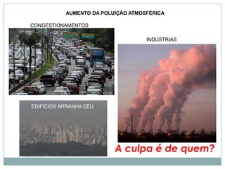 CONTRASTES SOCIAIS  nas paisagens urbanas formando assim as segregações espaciaisFavela de Paraisopolis, em São Paulo. Esta é uma das conseqüências da rápida urbanização em países subdesenvolvidos. Cria-se, assim, um meio social extremamente favorável a proliferação de outros problemas: a violência urbana, roubos, assaltos, seqüestros, assassinatos, atingem milhares de pessoas todo o ano fazendo muitas vitimas fatais..A culpa é de quem?