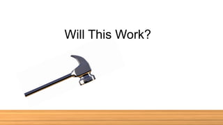 Will This Work?