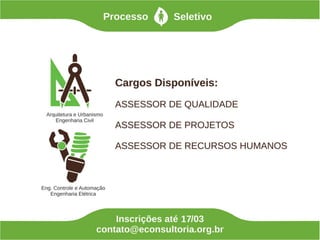 Qualidade, Projetos e Recursos Humanos