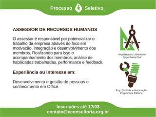 Qualidade, Projetos e Recursos Humanos