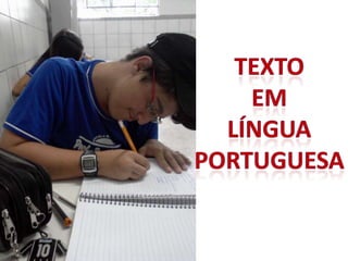 TEXTOEMLÍNGUAPORTUGUESA