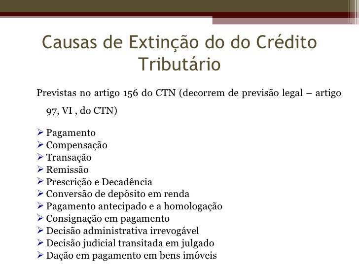 Artigo 97 ctn