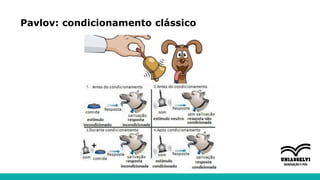 Pavlov: condicionamento clássico
 