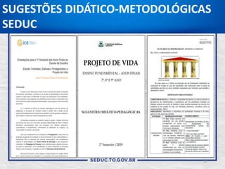 17
SUGESTÕES DIDÁTICO-METODOLÓGICAS
SEDUC
 