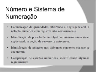 ,,
Número e Sistema de
Numeração
 