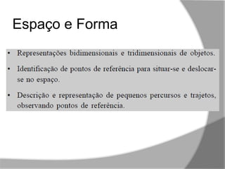 ,,
Espaço e Forma
 