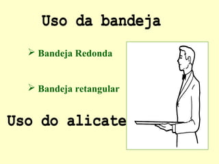  Bandeja Redonda
 Bandeja retangular
 