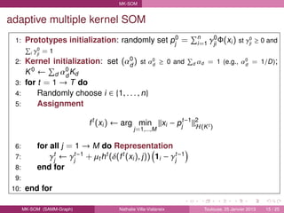 Multiple kernel Self-Organizing Maps | PDF