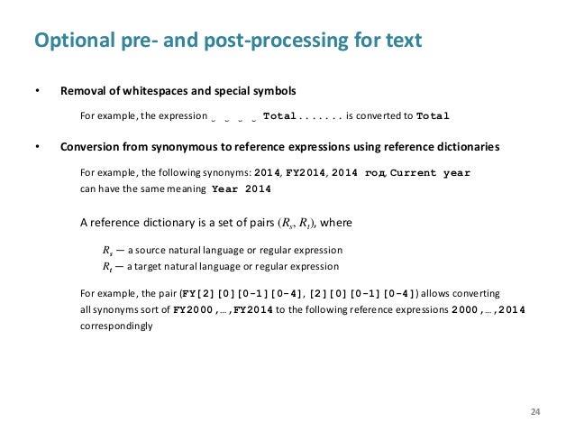 meaning of tabular
