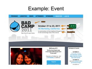 Example: Event
 