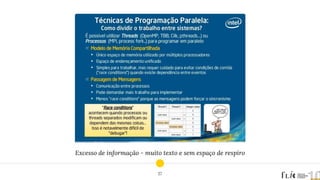 Excesso de informação - muito texto e sem espaço de respiro
17
 