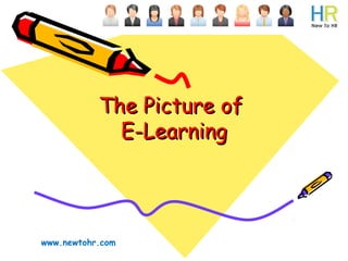 The Picture ofThe Picture of
E-LearningE-Learning
www.newtohr.com
 