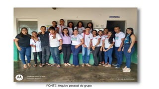 FONTE: Arquivo pessoal do grupo
 