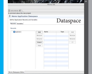 18




Dataspace
 