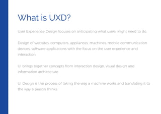 Understanding UI/UX Design by Aroyewun Babajide | PPT