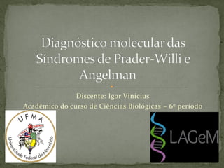 Discente: Igor Vinícius
Acadêmico do curso de Ciências Biológicas – 6º período
 