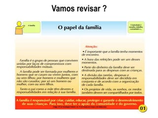 Vamos revisar ?