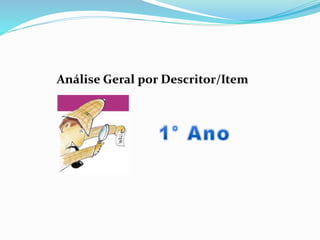 Análise Geral por Descritor/Item
 