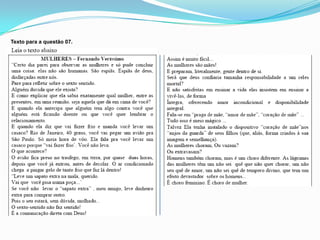 Texto para a questão 07.
 
