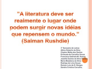  destrói a auto-suficiência das ciências do espírito. Importante para as ciências;