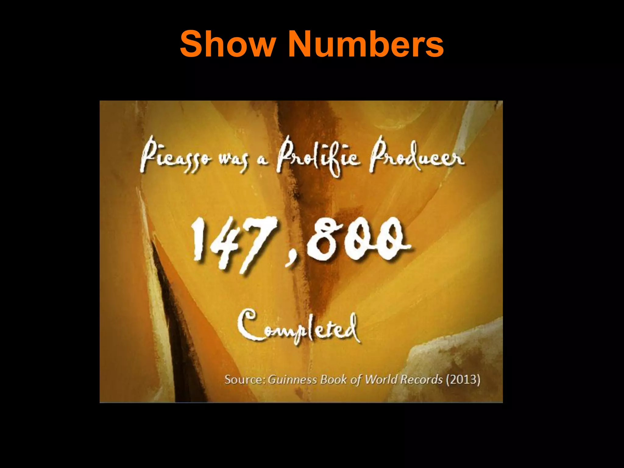 Show Numbers
 