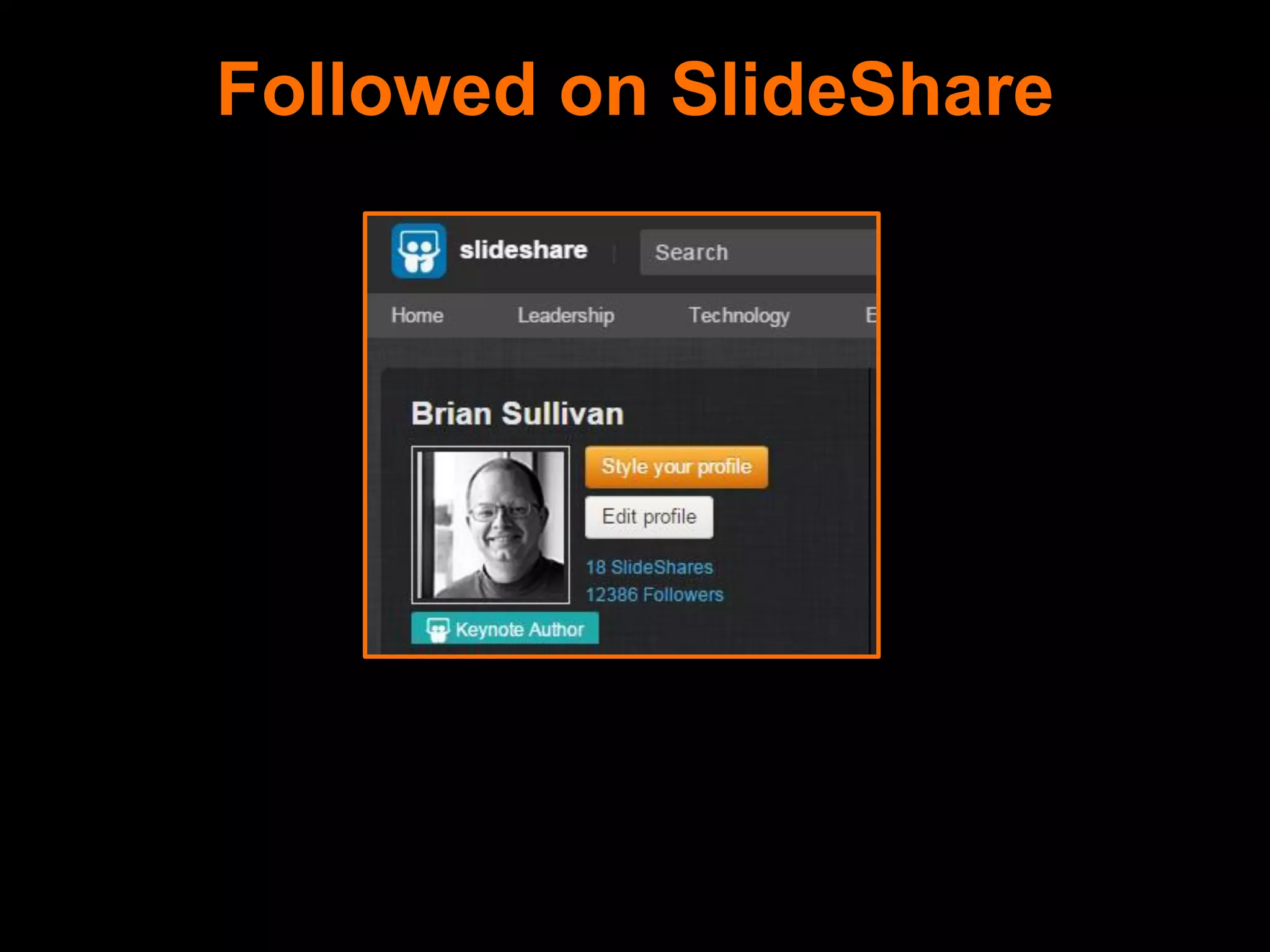 Followed on SlideShare
 