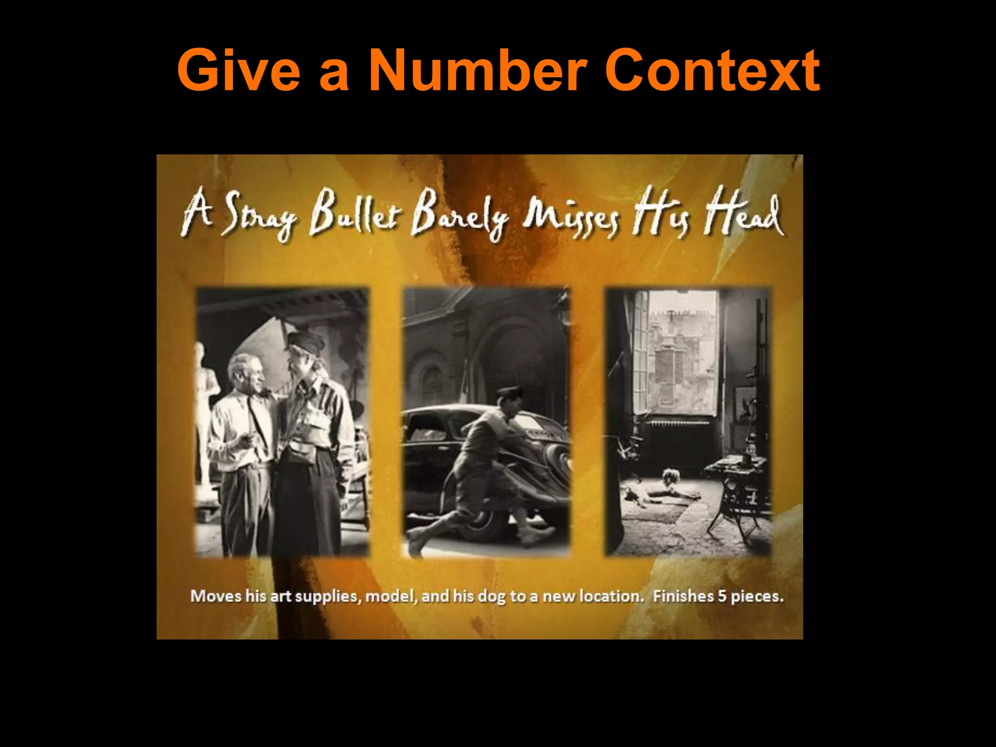 Give a Number Context
 
