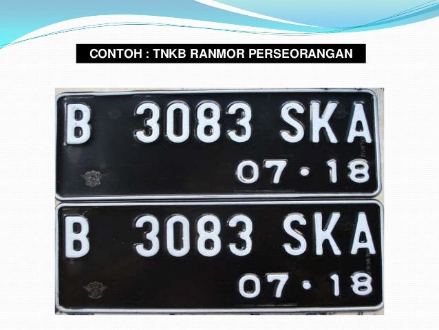 Mengenal Tentang Surat Tanda kendaraan Bermotor (STNK)