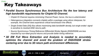 Source Synchronous Path 3D EM Full Wave Analysis for Optimizing Source Synchronous ...