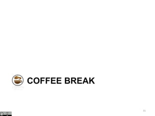 COFFEE BREAK
31
 