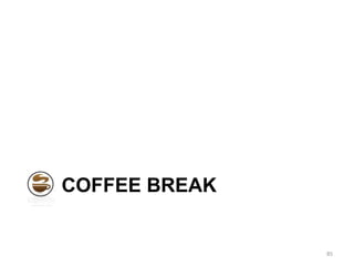 COFFEE BREAK
85
 
