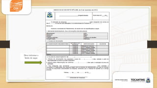 Deve informar o
limite de saque
 