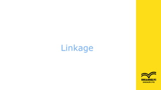 Genética
Unidade 01 – Tópico 04
Linkage
Linkage
 