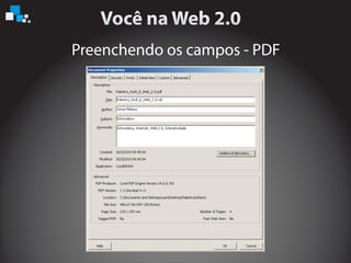 Preenchendo os campos - PDF
 